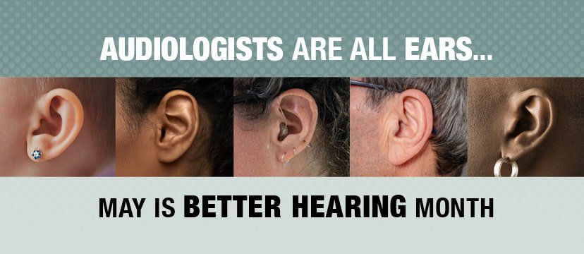 May is Better Hearing Month Facebook Cover Photo